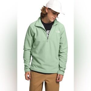 The North Face Textured Cap Rock 1/4 Zip Fleece Pullover Sweater, Men’s Size XL